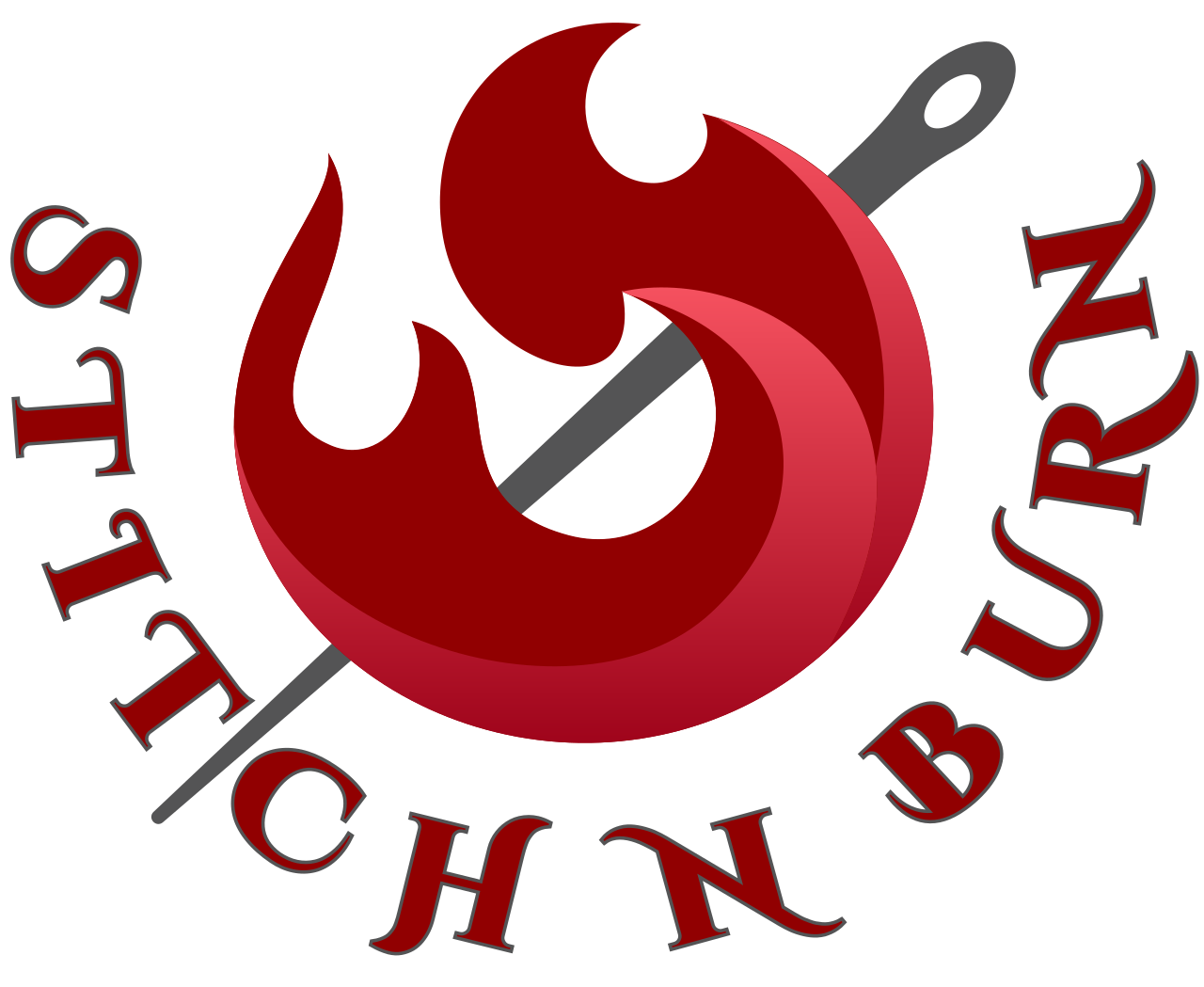 Stitch N Burn Logo